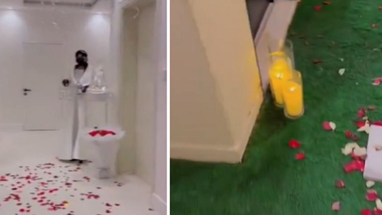 نادر النادر يهدي زوجته منزل جديد.. فيديو