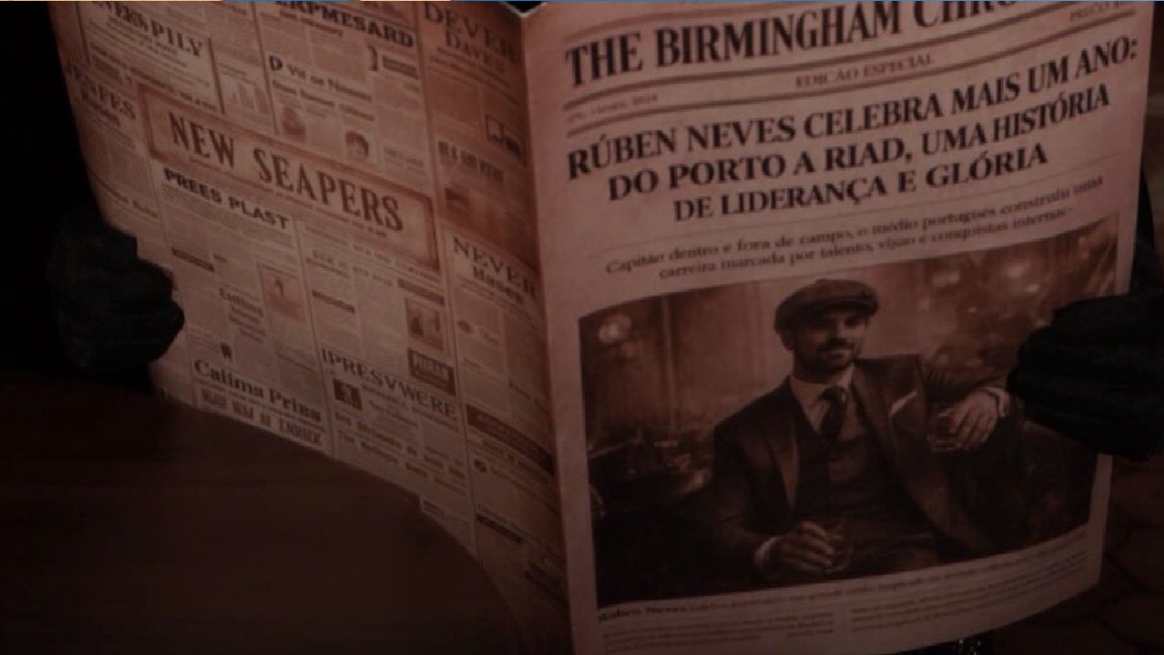 عائلة روبن نيفيز تحتفي به عبر جريدة