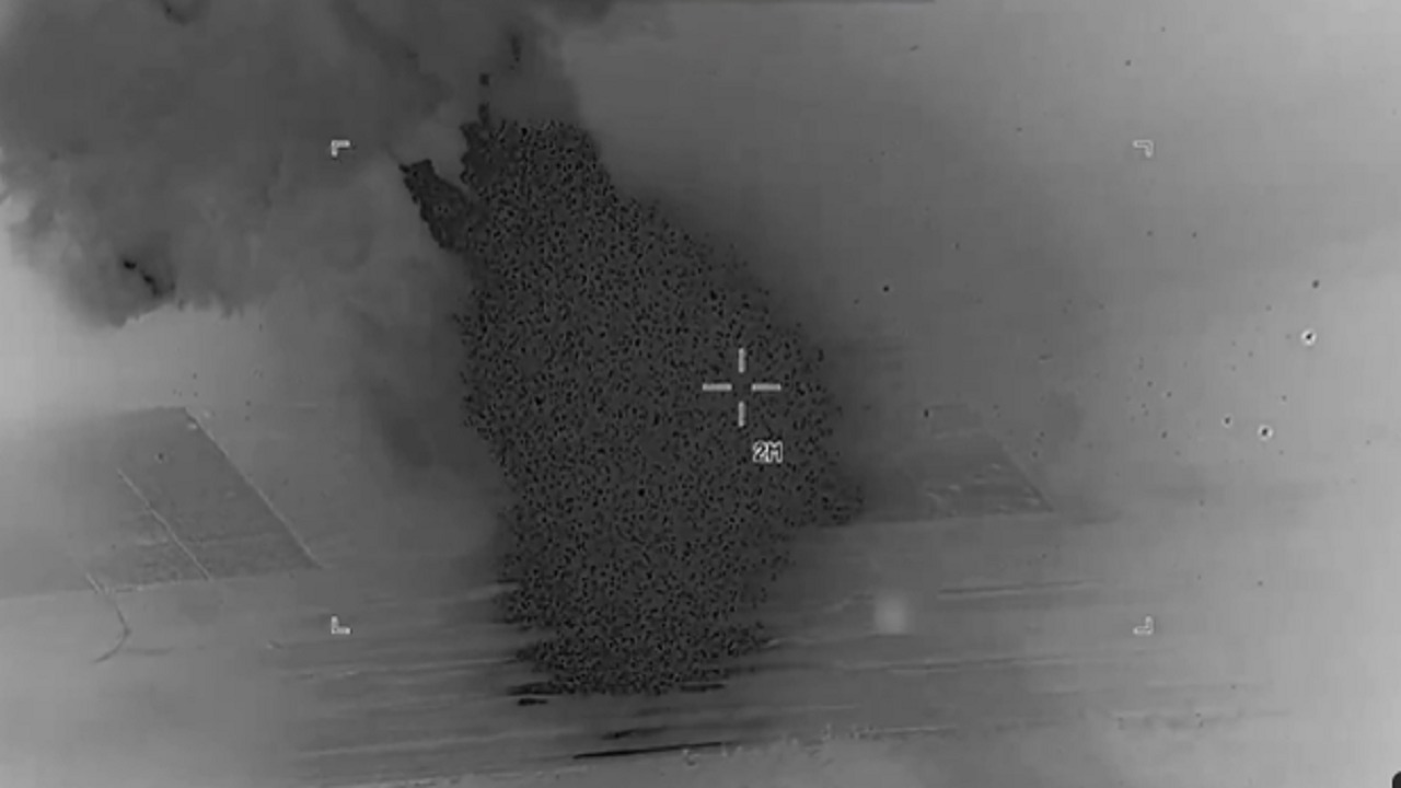 الجيش الأمريكي يكشف عن لقطات جديدة لتدميره أهداف لسلاح الجو الإيراني.. فيديو