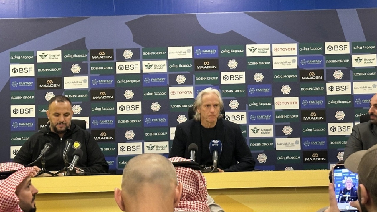 جيسوس: أريد اللاعبين مضغوطين حتى يحققوا الفوز