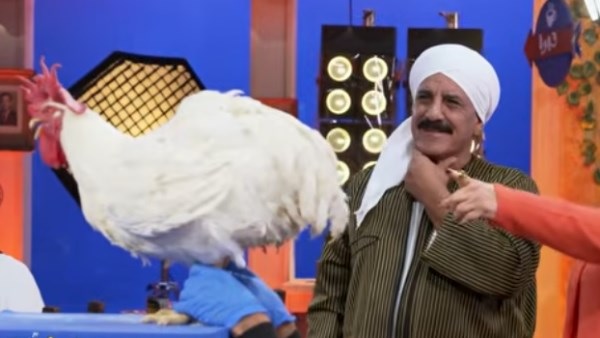 فيفي عبده تفاجئ محمد لطفي بمقلب مع الفرخة شاهندة.. فيديو