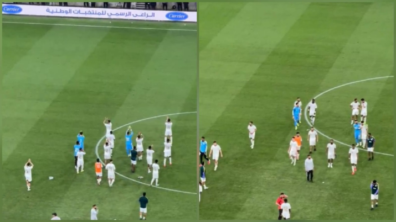 لاعبو الأخضر يعتذرون للجماهير بعد الخسارة.. فيديو