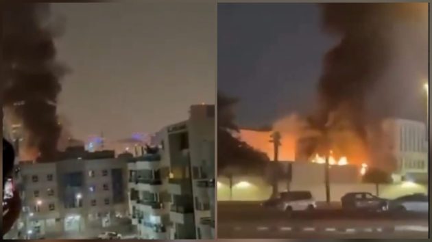 مسيرة إيرانية تستهدف القنصلية الأمريكية في دبي.. فيديو