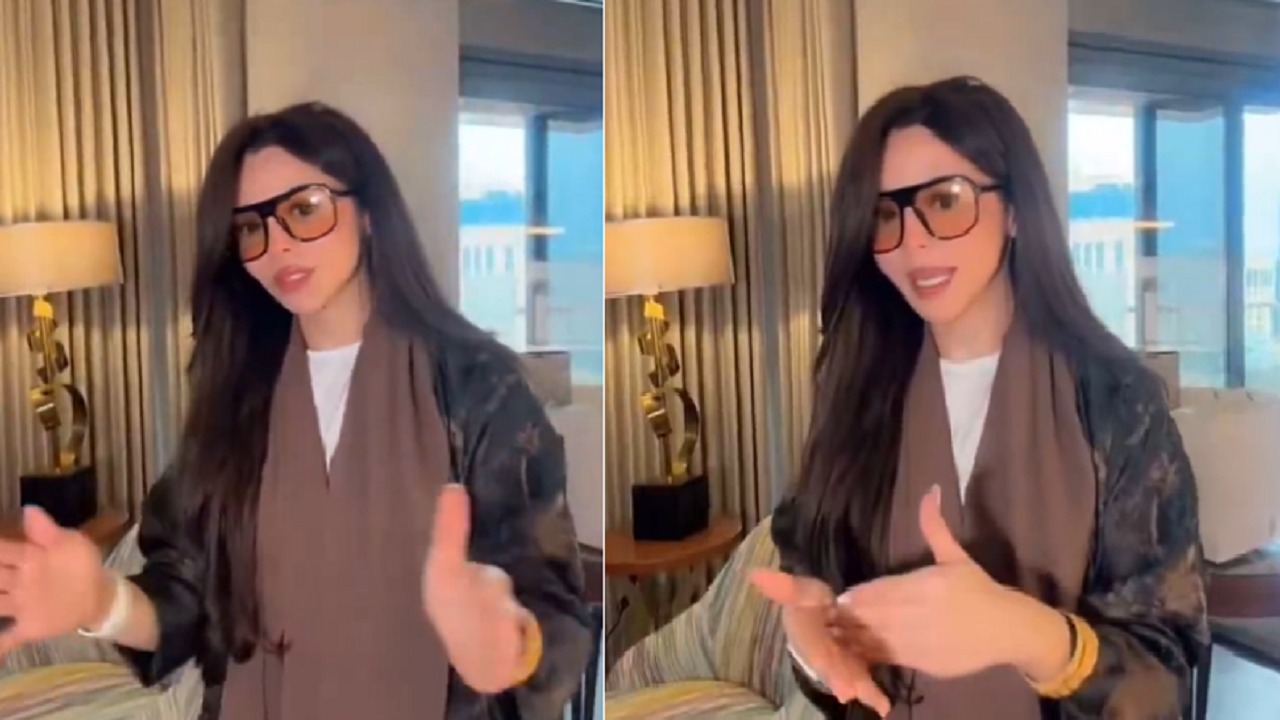 صدمة رهف القحطاني بعد نسيان عباءتها: طيب شلون انزل واطلع واجي.. فيديو