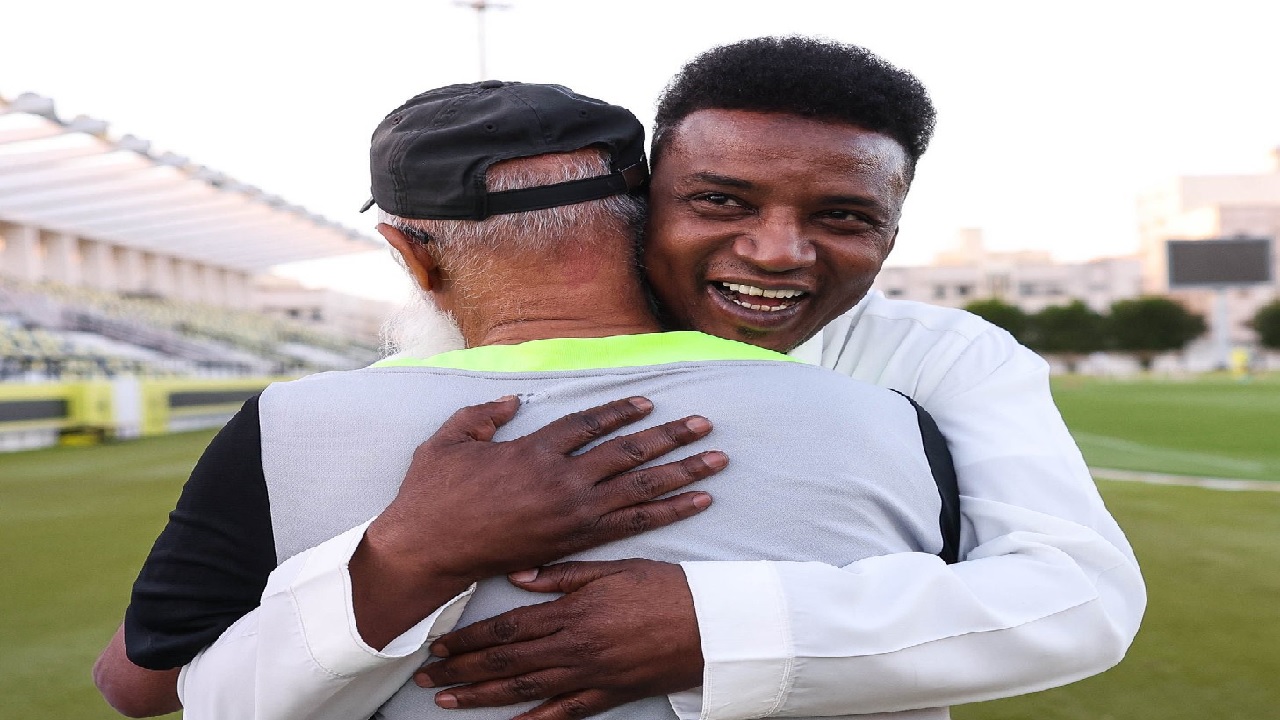 استقبال خاص لـ محمد نور والمنتشري بتدريبات الاتحاد.. صور