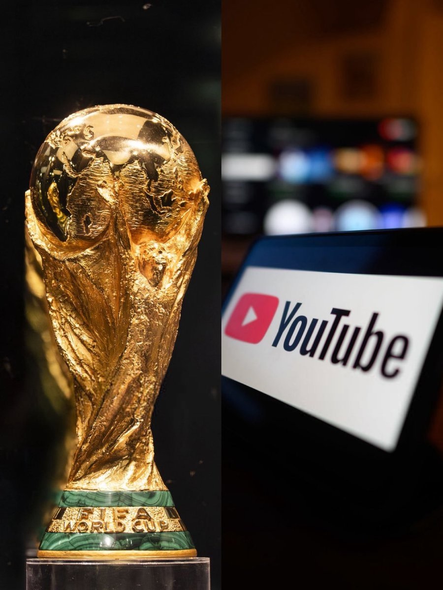 شراكة بين يوتيوب وفيفا لبث منافسات كأس العالم