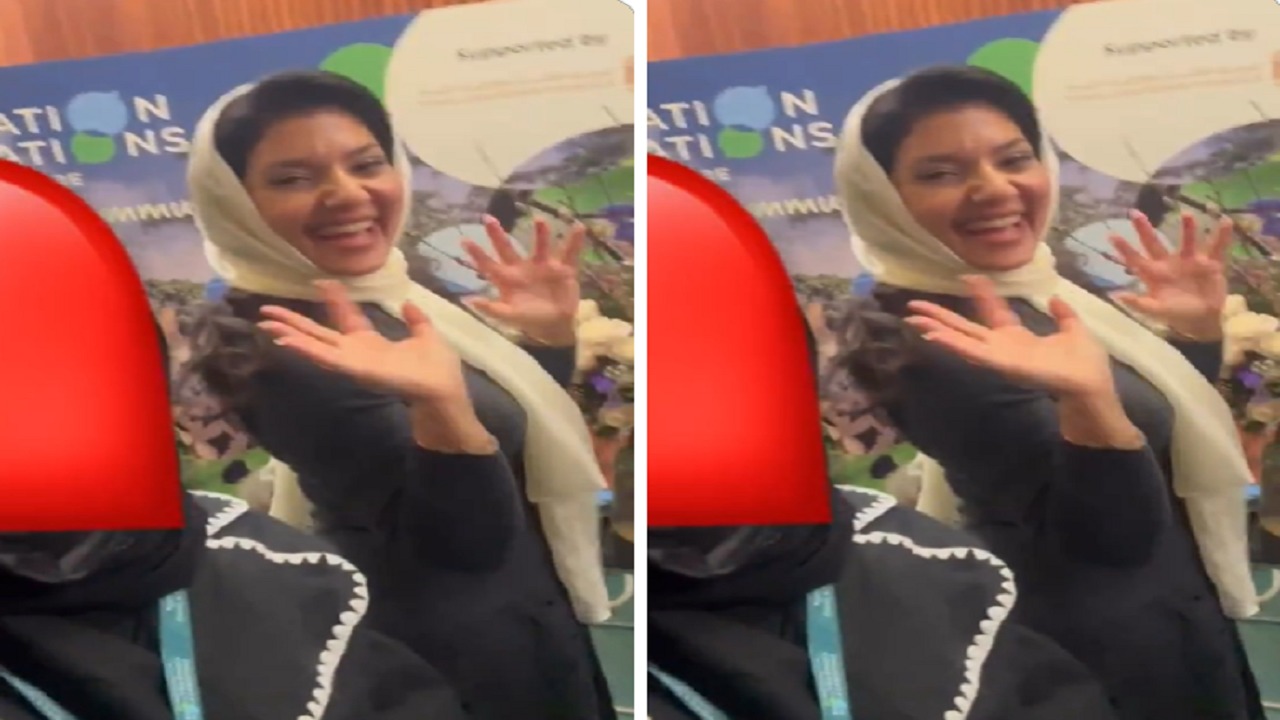 عفوية الأميرة ريما بنت بندر مع مواطنة .. فيديو