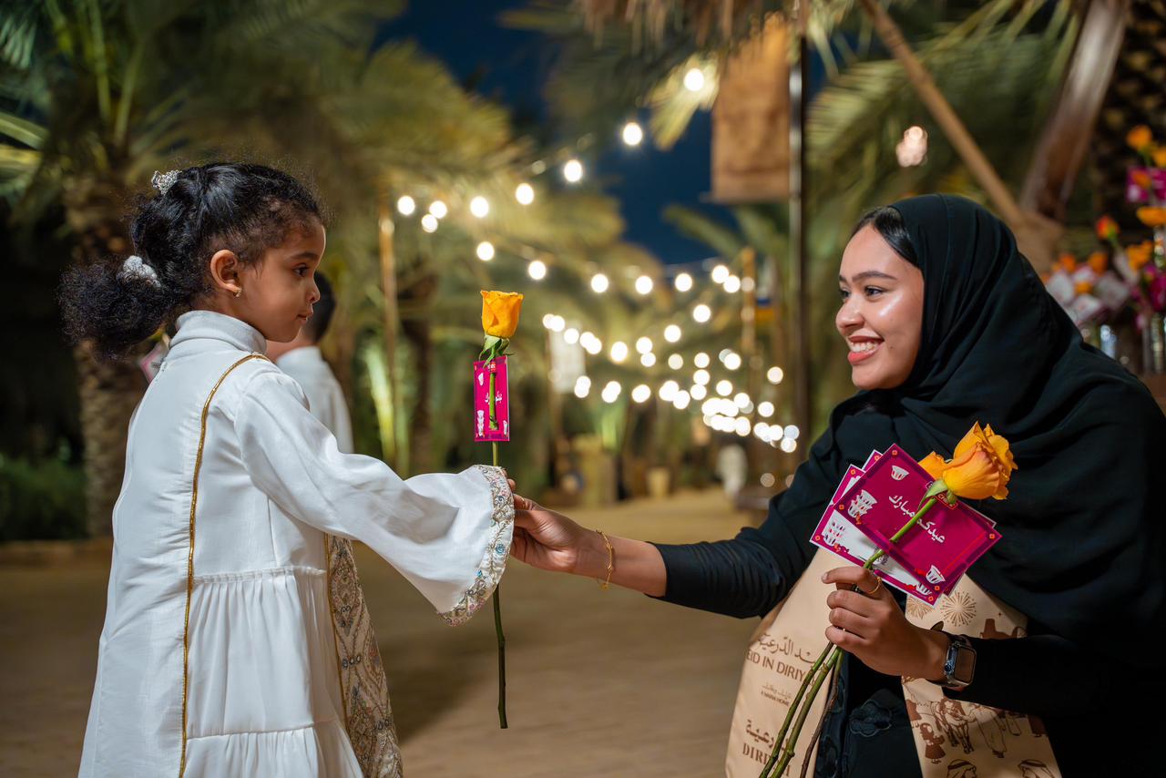 بوابة الدرعية تستقبل عيد الفطر بفعاليات ثقافية تحت شعار عيد الدرعية.. دارك ودفاك..صور