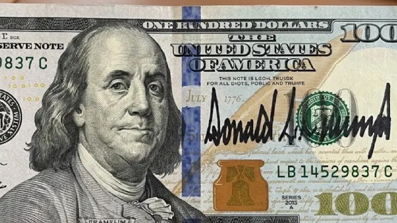 رسميا.. الدولار سيحمل توقيع ترامب لأول مرة بتاريخ أمريكا