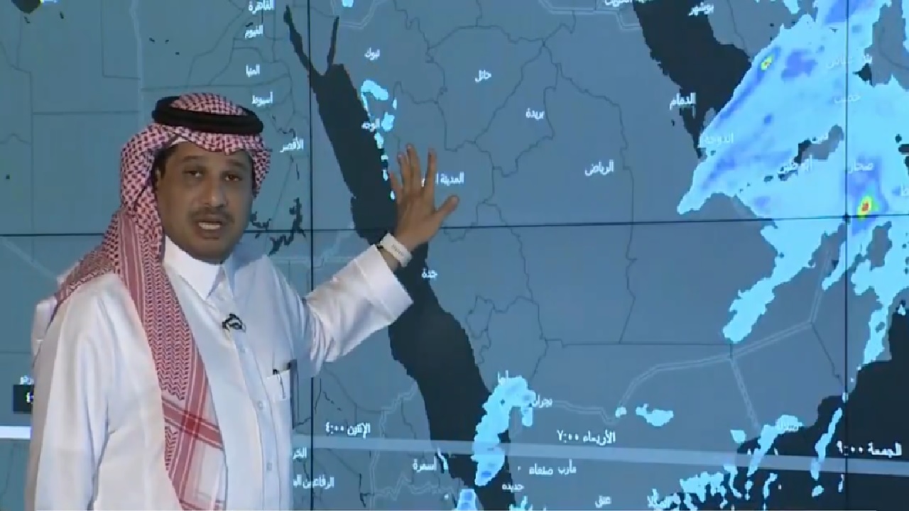 العقيل: استمرار الأمطار في مناطق واسعة من المملكة.. فيديو