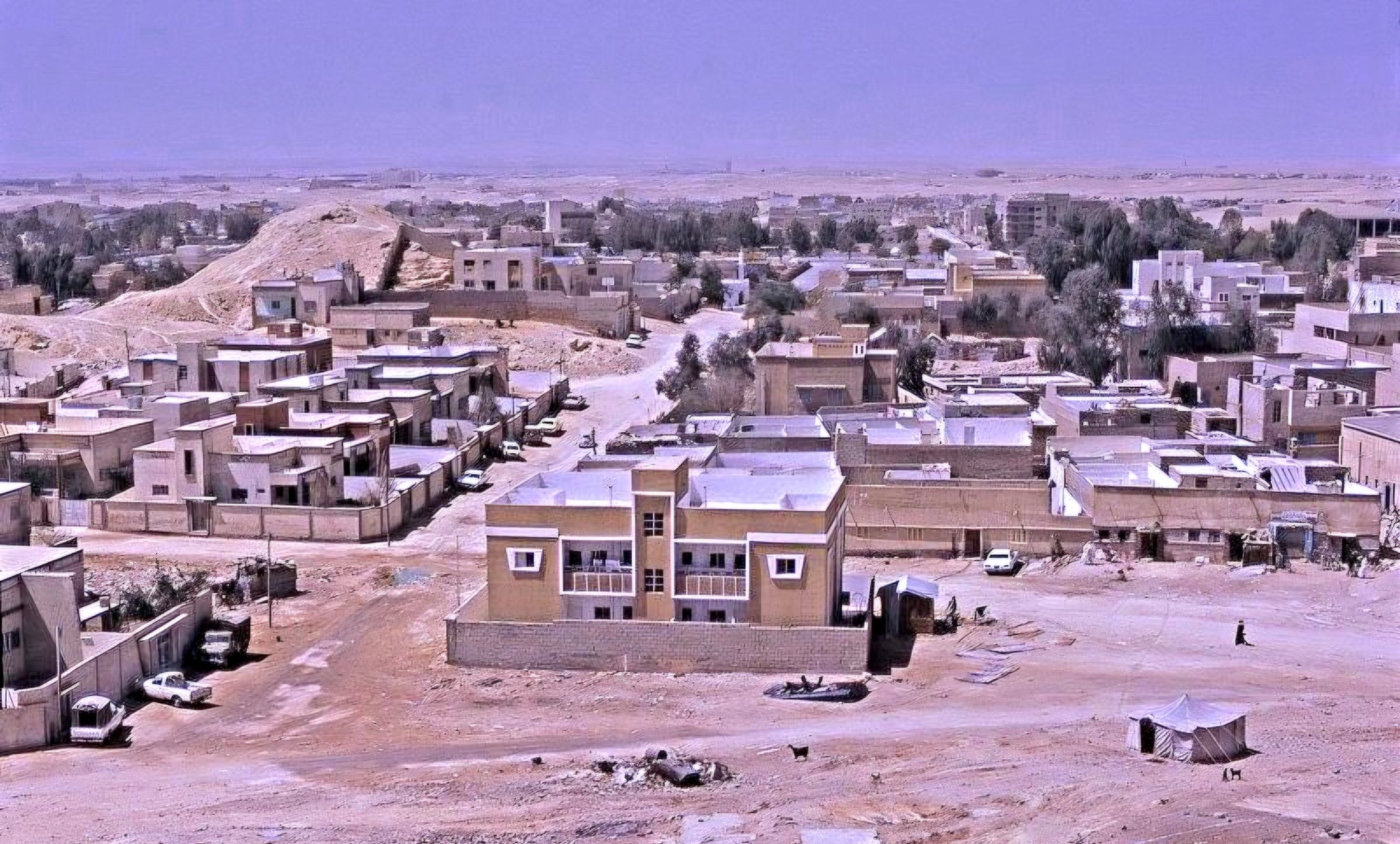 بيوت حي الملز منتصف التسعينات