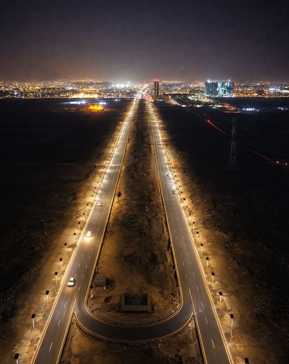 افتتاح امتداد طريق الأمير نايف بجوار محطة قطار الحرمين