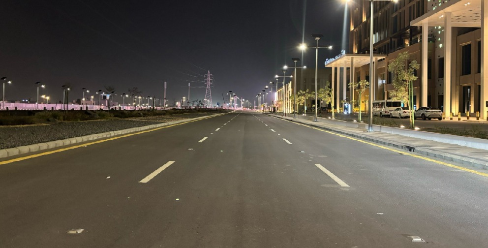 افتتاح امتداد طريق الأمير نايف بجوار محطة قطار الحرمين