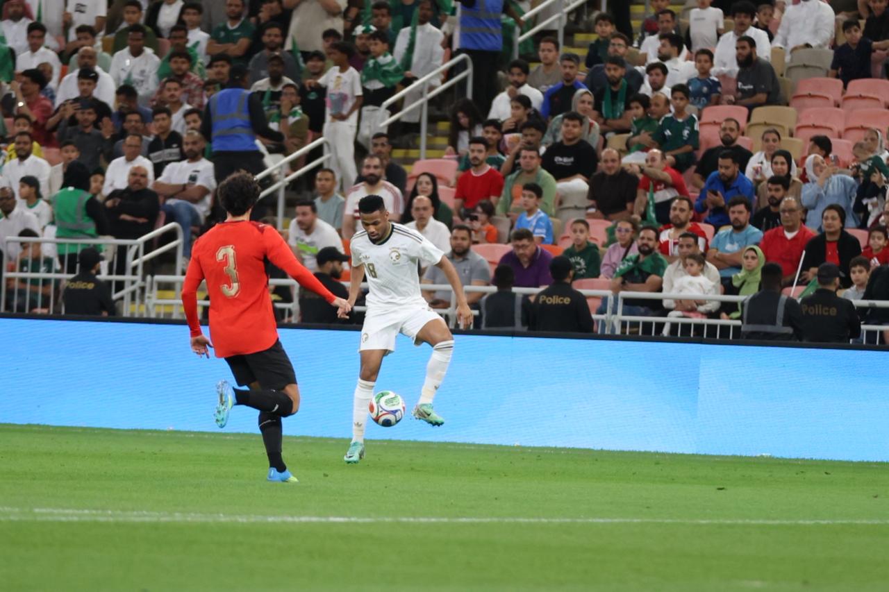 المنتخب المصري يفوز على الأخضر برباعية دون رد..صور