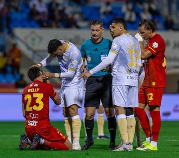 التعادل يحسم مواجهة القادسية والتعاون