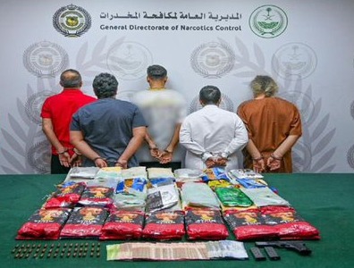 القبض على 6 مواطنين لترويجهم الحشيش