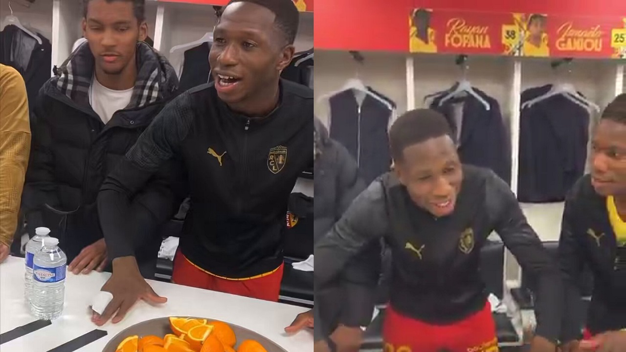 سعود عبد الحميد يغني بالفرنسية بعد فوز فريقة وتصدره للدوري الفرنسي.. فيديو