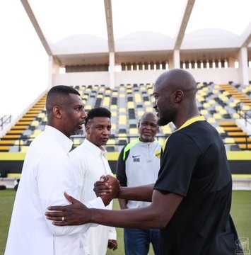 استقبال خاص لـ محمد نور والمنتشري بتدريبات الاتحاد.. صور