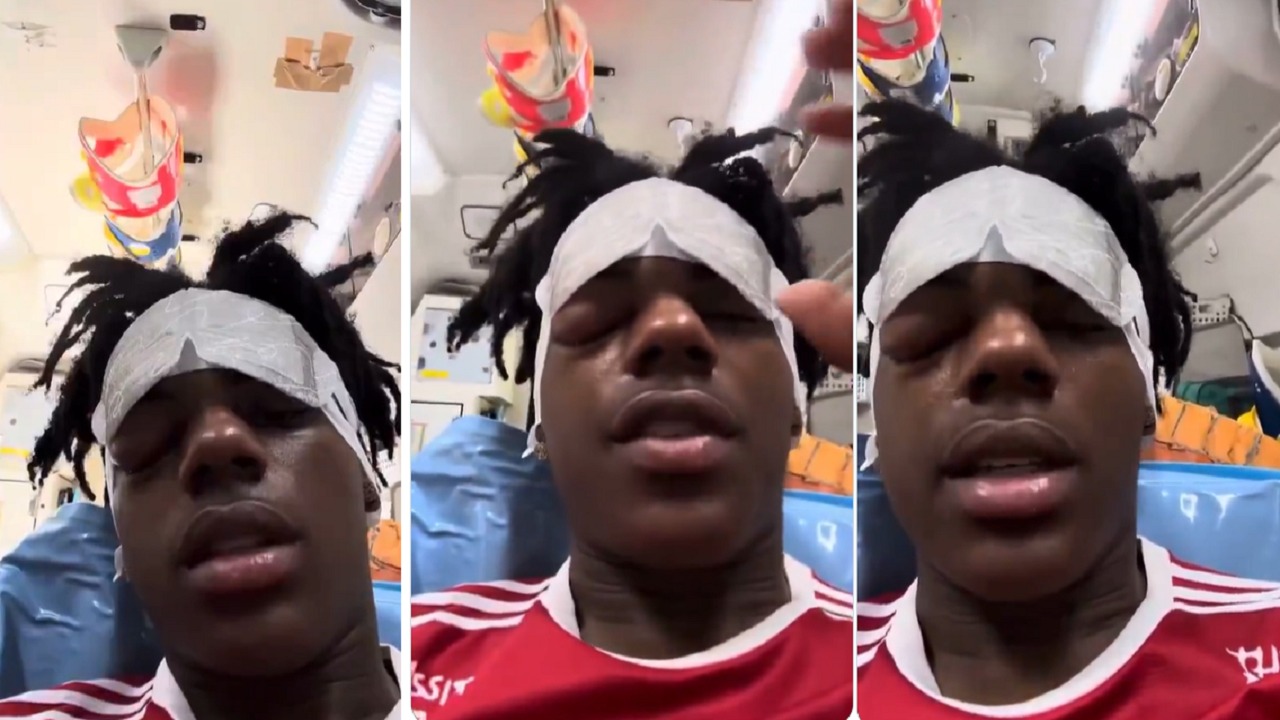 شاب يعتدي على سبيد ويضربه ضربا مبرحا.. فيديو