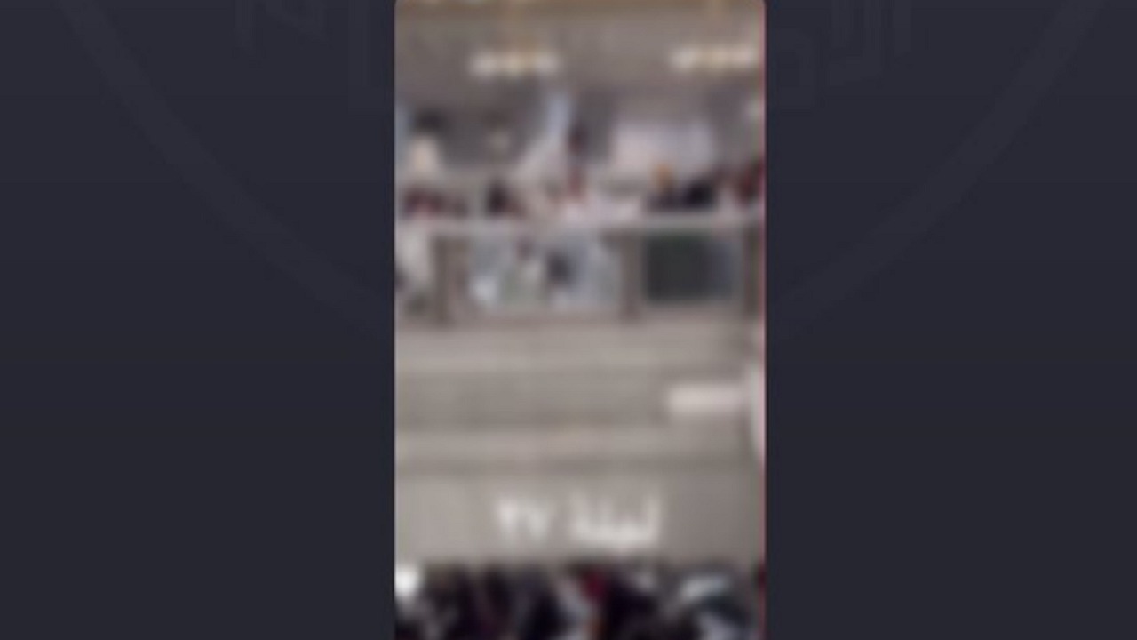 قوات أمن الحج تباشر حالة شخص خالف تعليمات المسجد الحرام