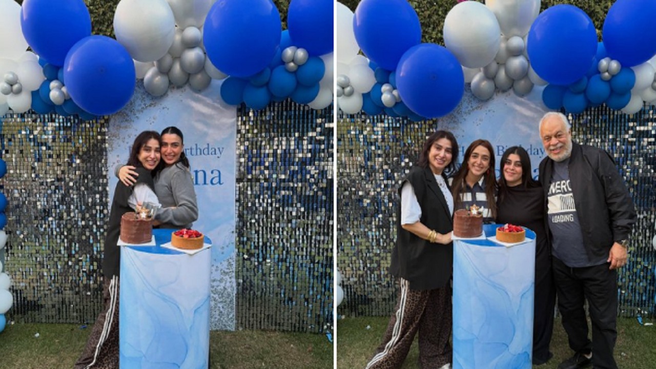 روجينا تحتفل بعيد ميلادها وسط أجواء عائلية.. صور