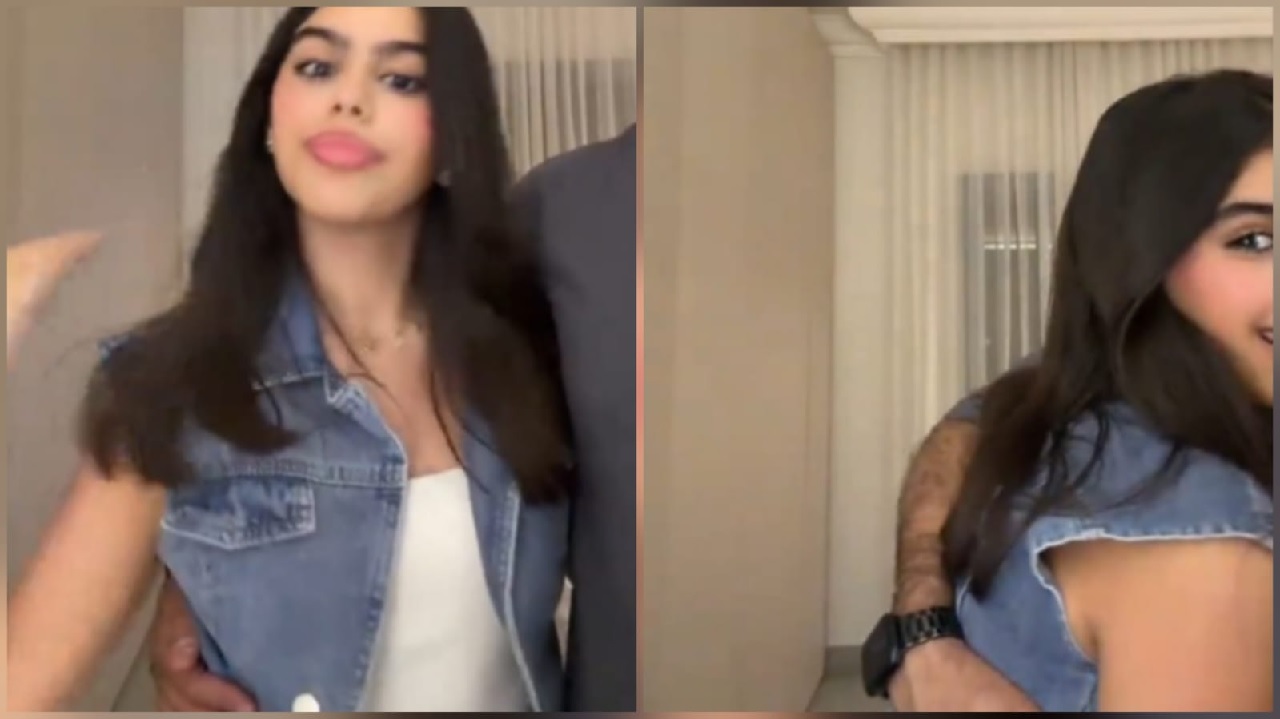 خلود السالم تحاول استفزاز والدها بظهور لافت مع زوج والدتها.. فيديو