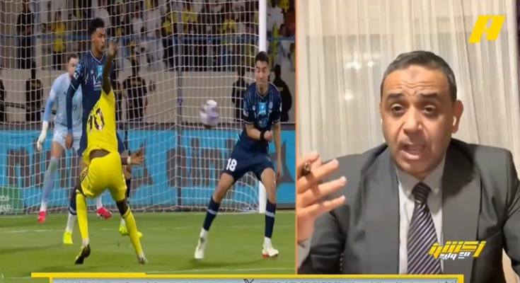 سمير عثمان يستعرض الحالات التحكيمية لمباراة النصر ويؤكد: ماني يستحق الطرد.. فيديو