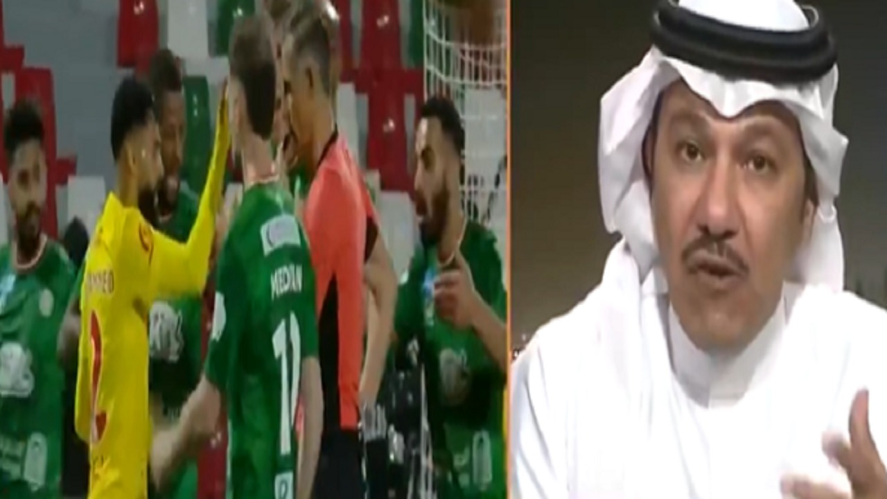العنقري: ما قام به محمد أبو الشامات غير مقبول وضيع جهد فريقه.. فيديو