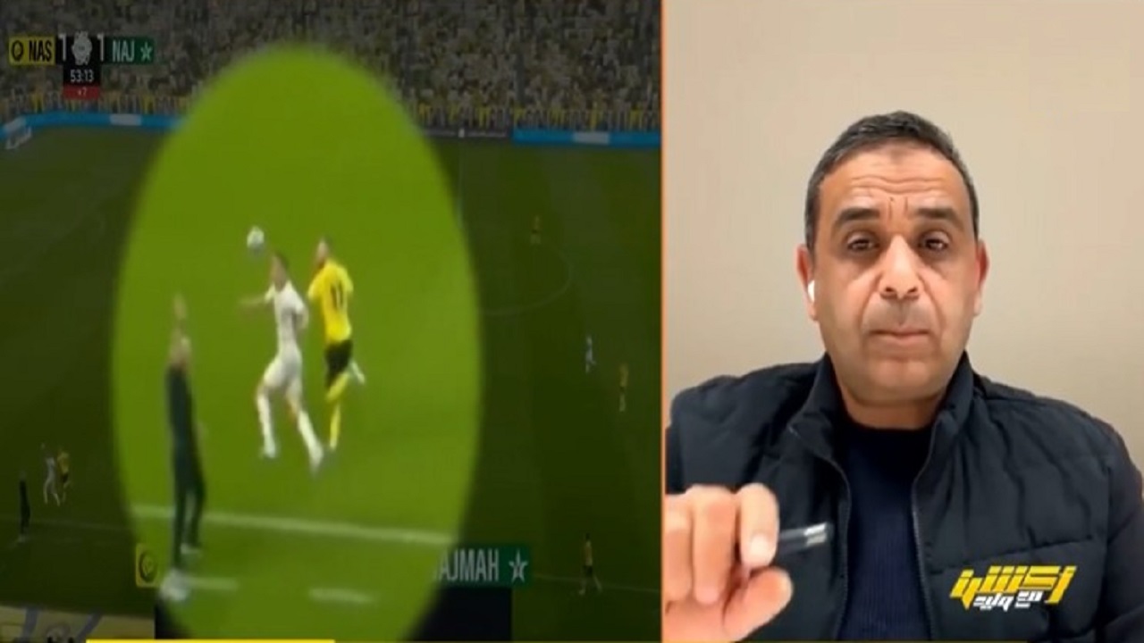 سمير عثمان يحسم الجدل التحكيمي في مباراة النصر والنجمة.. فيديو