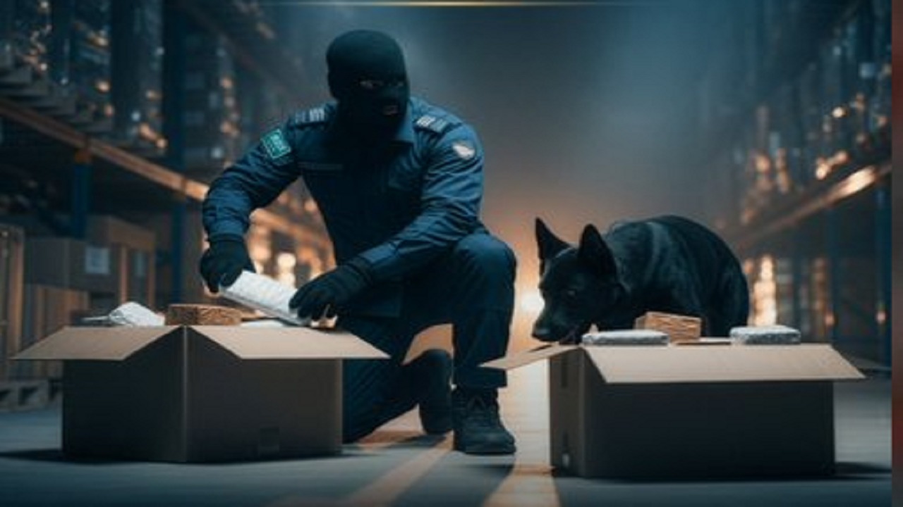 الجمارك تحبط 1077 حالة تهريب لمبالغ مالية ومواد مخدرة ومحظورة