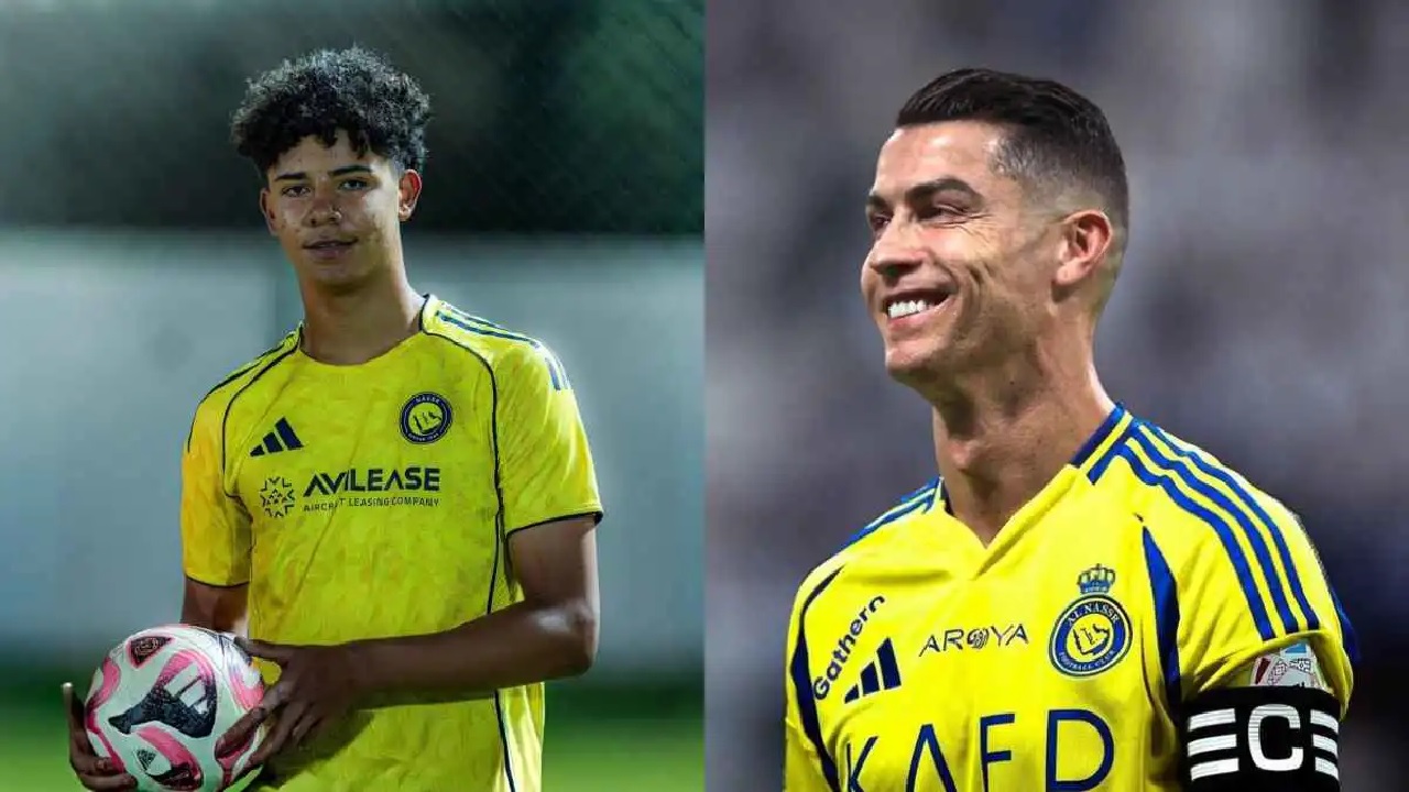 النصر يدرس تصعيد كريستيانو جونيور للفريق الأول