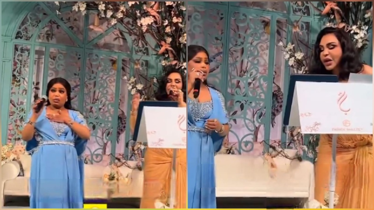 موضي الشمراني تتعرض لموقف محرج بسبب نسيان كلمات أغنية أحلام.. فيديو