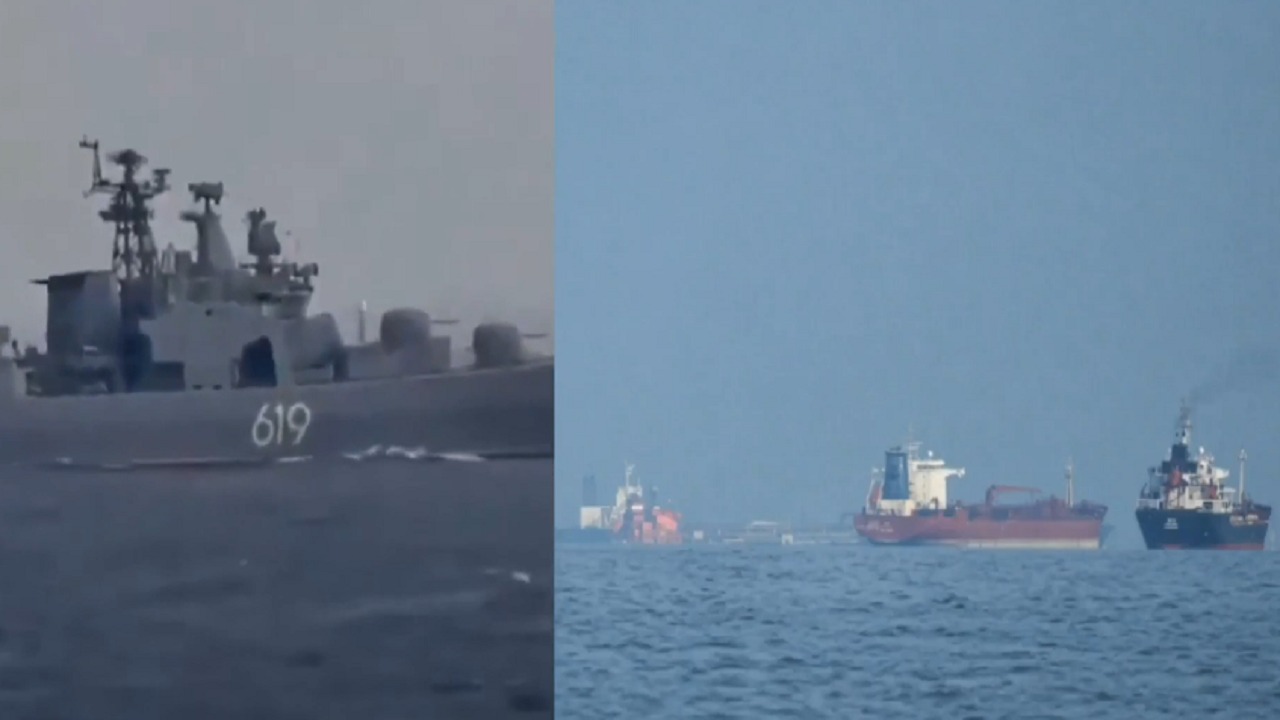 الجيش الأمريكي يمنع 8 ناقلات نفط إيرانية من العبور من مضيق هرمز.. فيديو