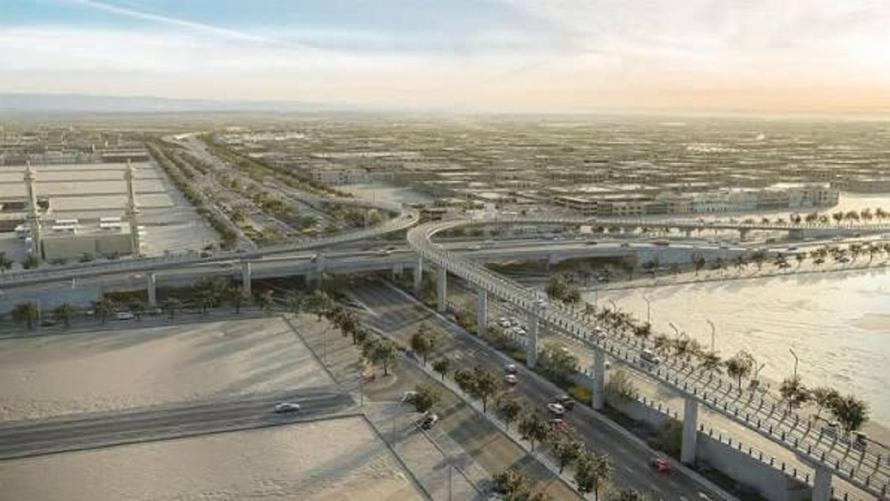 الهيئة الملكية بالرياض تبدأ تنفيذ نفق و4 جسور لتطوير تقاطع الثمامة مع عثمان بن عفان