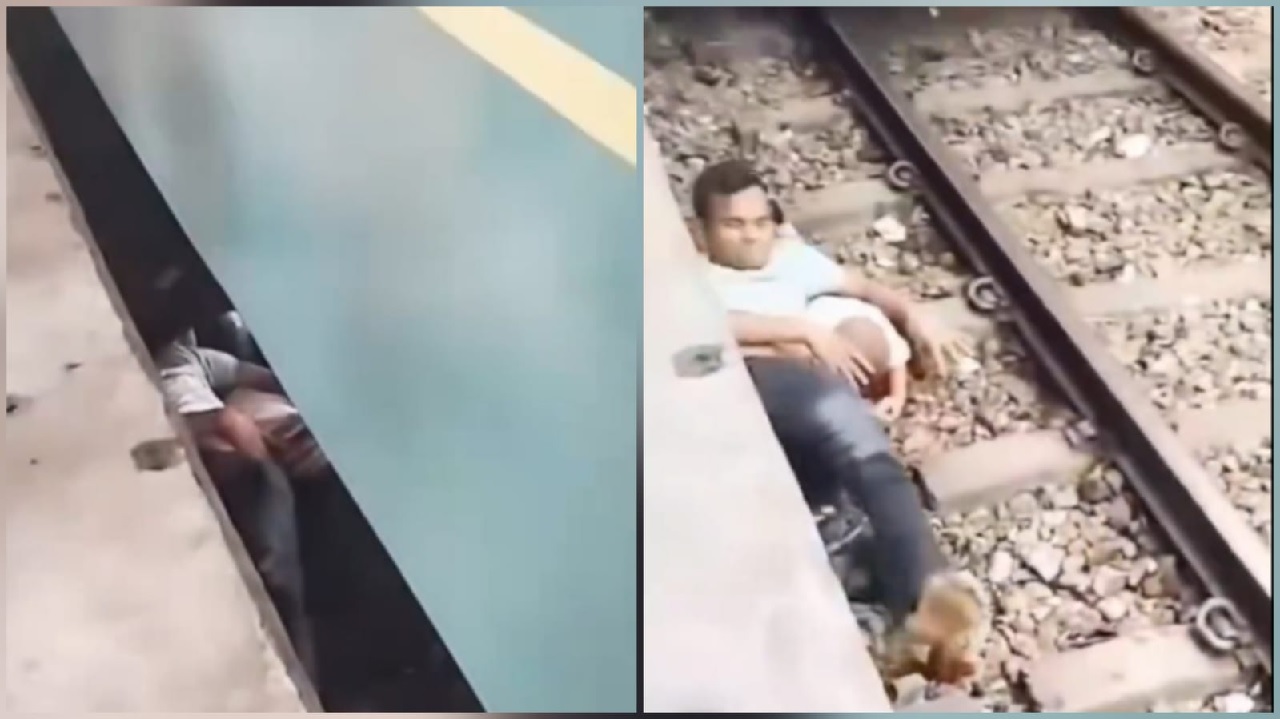 أب ينقذ رضيعه من تحت قطار متحرك ببنغلاديش.. فيديو