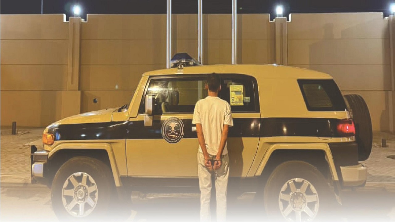 القبض على مواطن لنقله 10 مخالفين لنظام أمن الحدود