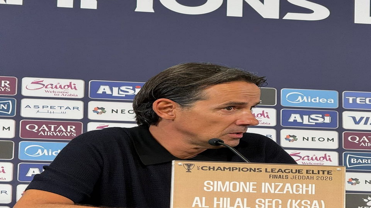 إنزاغي يوضح أسباب تبديلاته أمام السد ويعلق على بنزيما