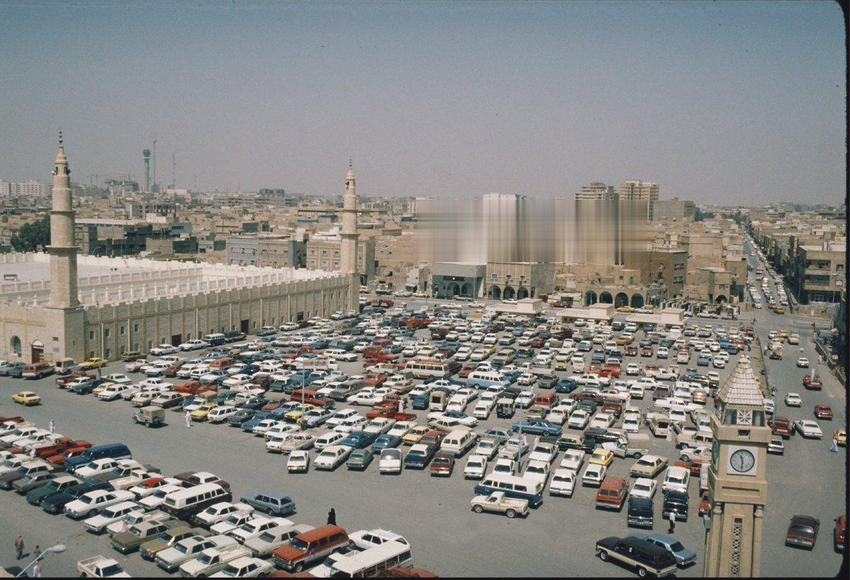 ساحة الصفاة بالرياض نهاية السبعينات الميلادية