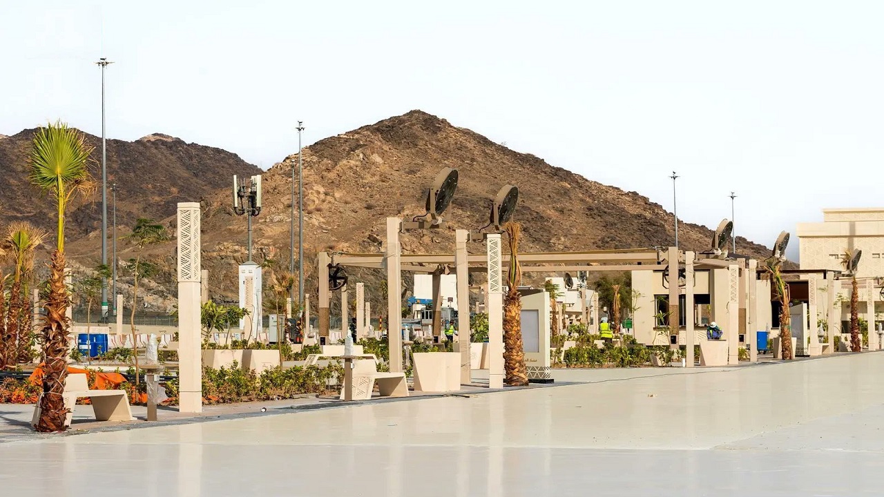 “كدانة” تطوّر أكثر من 66 ألف متر مربع من مناطق استراحات الحجاج