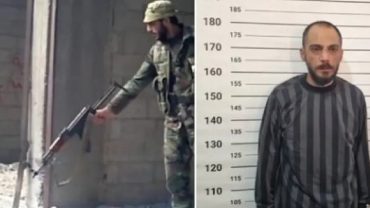 ردة فعل والدة المجرم أمجد اليوسف لحظة القبض عليه في سوريا