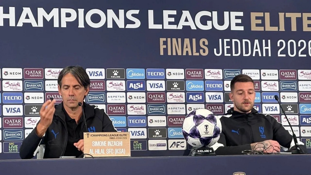 إنزاغي قبل مواجهة السد: مانشيني كان مدربي وغداً سنكون نداً لند معه