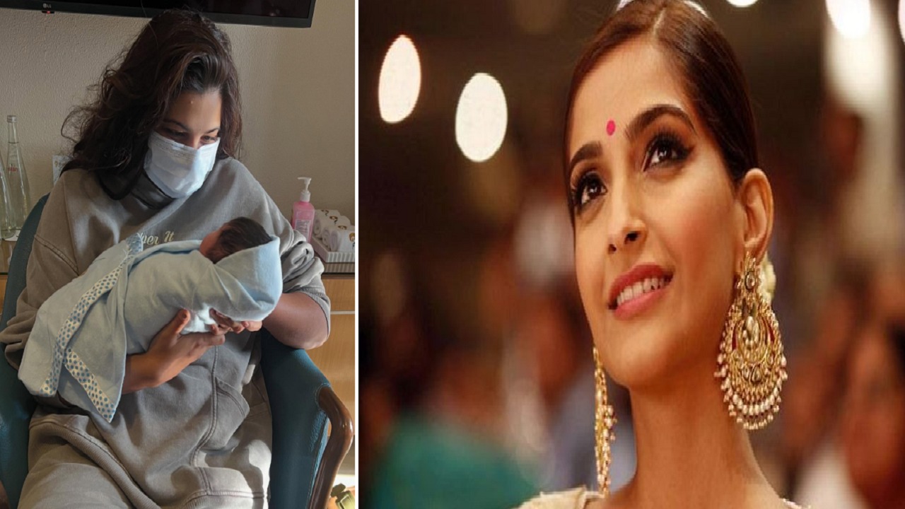 سونام كابور تحتفل بمولودها الثاني