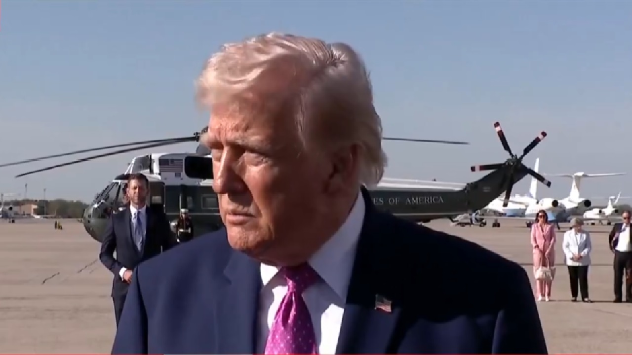 ترامب: سنفتح مضيق هرمز وإيران لن تمتلك سلاحًا نوويًا.. فيديو