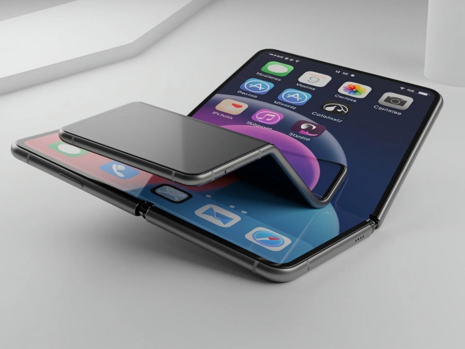 آبل تكشف عن أول آيفون قابل للطي