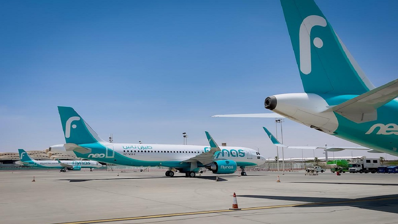 طيران ناس يستأنف رحلاته بين الرياض ودمشق اعتبارا من الأحد