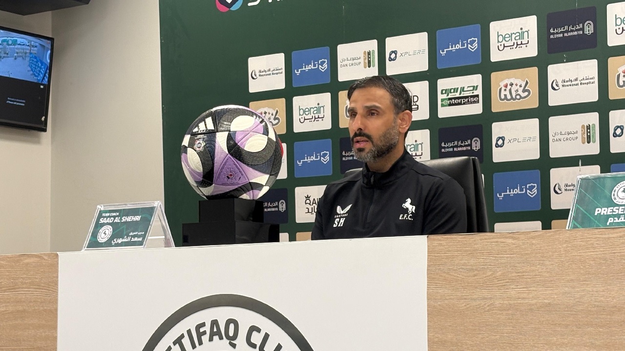 سعد الشهري: الرياض فريق خطير ولابد أن نتعامل بذكاء