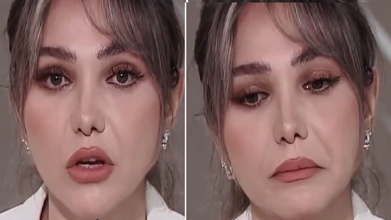 الحزن يخيم على ملامح المذيعة ريم بساطي بعد تلقي خبر وفاة حياة الفهد.. فيديو