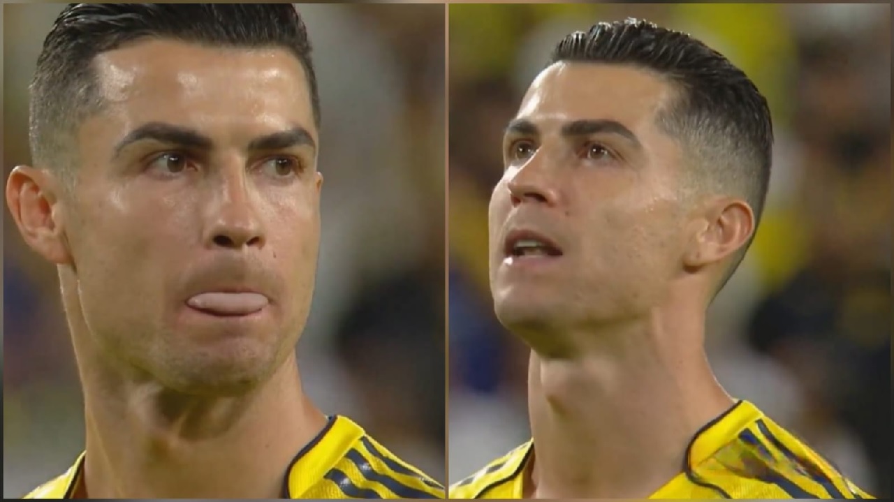 رونالدو يثير تفاعلاً واسعاً عالمياً بقوله بسم الله قبل ركلة جزاء.. فيديو