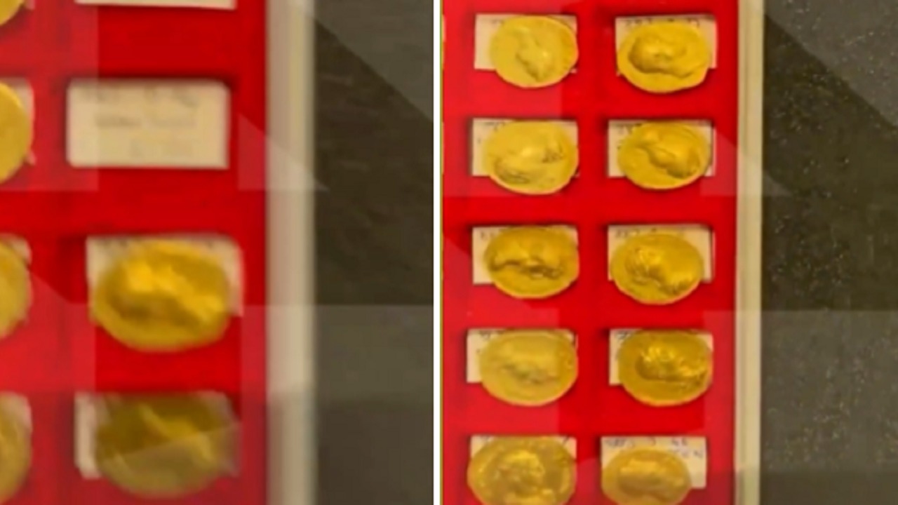 رجل يسرق عملات أثرية بقيمة 53 مليون روبل .. فيديو