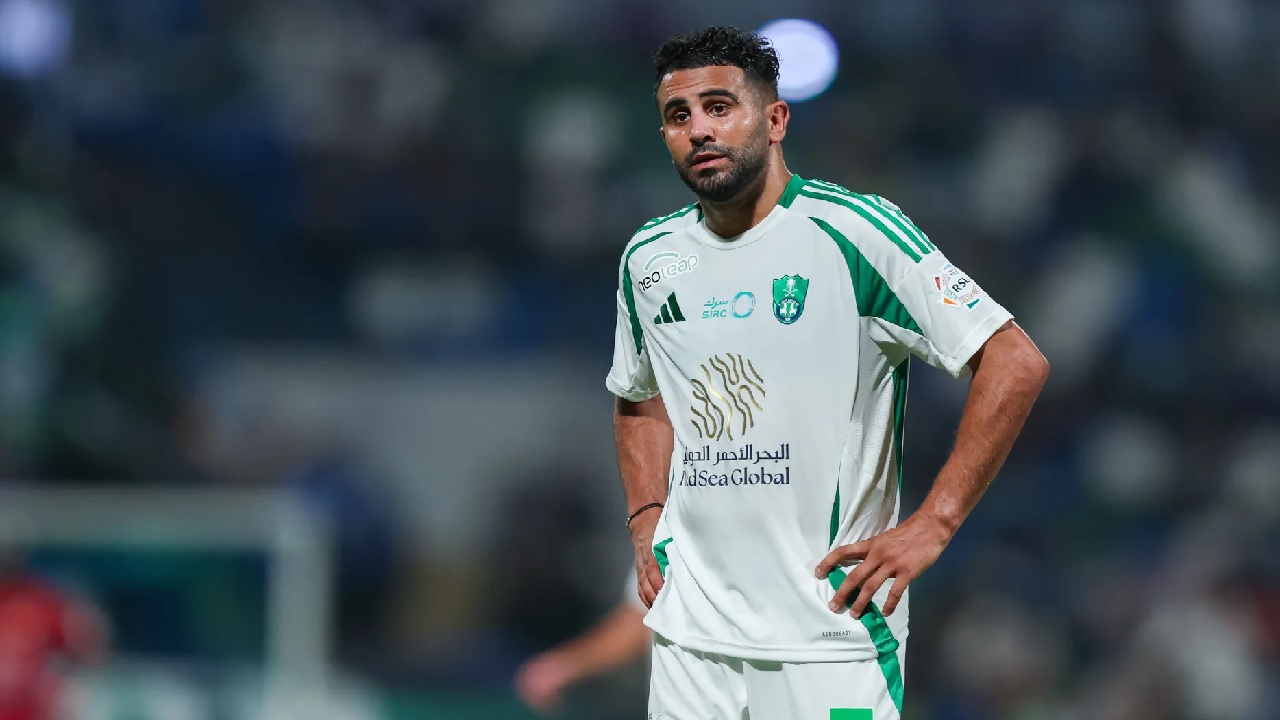 أول تعليق من رياض محرز على أزمة لقاء النصر والأهلي